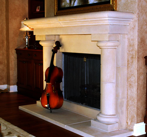 Cast Stone Fireplace Surround FP 401